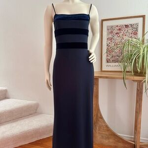 Vintage Rampage Prom Dress 90s Y2K Spaghetti Strap Maxi Dress